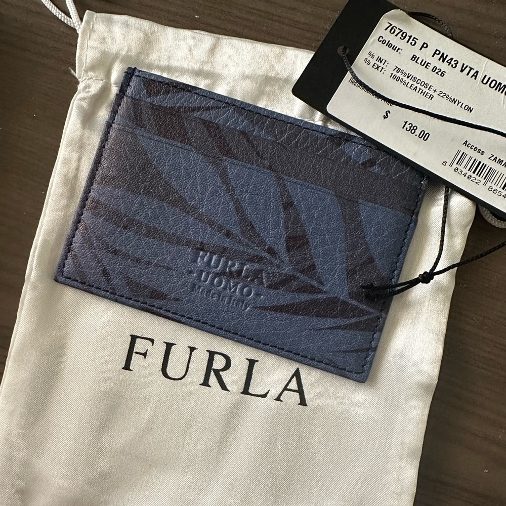 Furla men's card holder